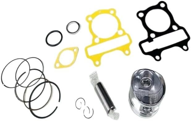 52.4mmピストン 15mmピンリング 1.0X1.0X2.0mmセット SDH125T-27 28 WH125T-3 WH125