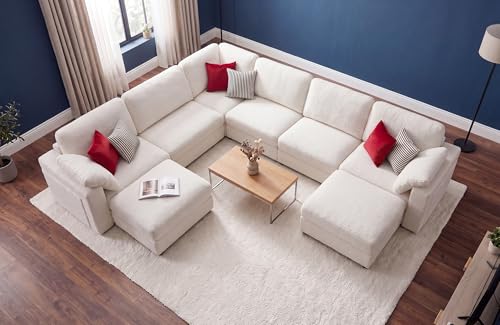JJJ Oversized Modular Sectional Sofa Couch
