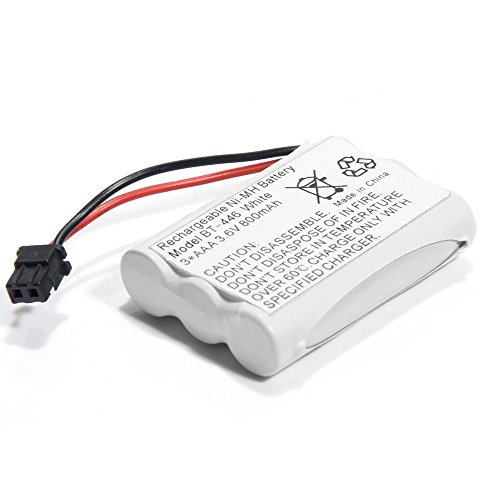 BT-446 Ni-MH Rechargeable Battery for Uniden BT446 BT-1005 TRU9480 TXC-400TCX-80 Radio Shack TAD-3704 TAD-3815 Interstate TEL0375 (800mAh 3.6V) (1-Pack)