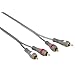Produktbild Hama Video- / Audiokabel - RCA (M) - RCA (M) - 3 m - Doppelisolierung - Silber
