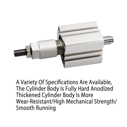 Vérin compact SDAJ en alliage d'aluminium, outillage pneumatique de précision - 7