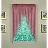 Todays curtain emelia original voile swagger pair 63 mauve 90 w x 63 l  urban country home decor