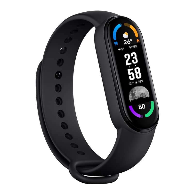 Elevea Smart M6 Fitband: Heart Rate Monitor Bluetooth Wristband Sports Health Activity Tracker Watch, Suitable for Everyone – Boys and Girls.