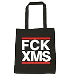 worx m500 obi Super Druckqualität Art Worx Fun FCK Xmas Fuck Xmas Protest Baumwolltasche