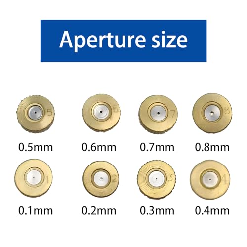 Buse de brumisation laiton 0.3mm atomiseur basse pression de jardin pulvérisateur terrasse 30pcs - 5