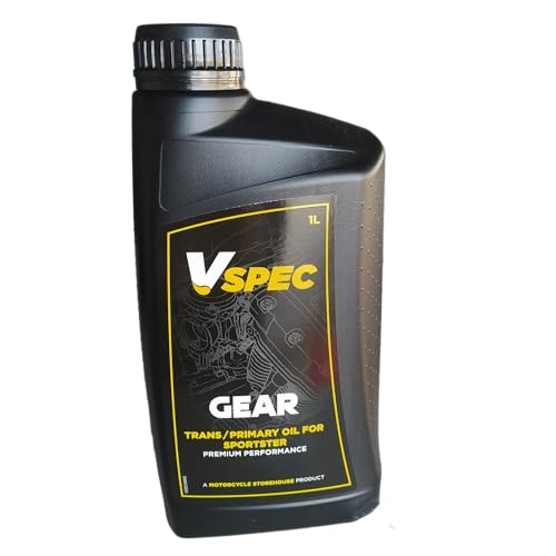MCS Gear - Huile de première qualité/transmission 1 litre pour Harley Davidson Sportster XR1000 XR1200