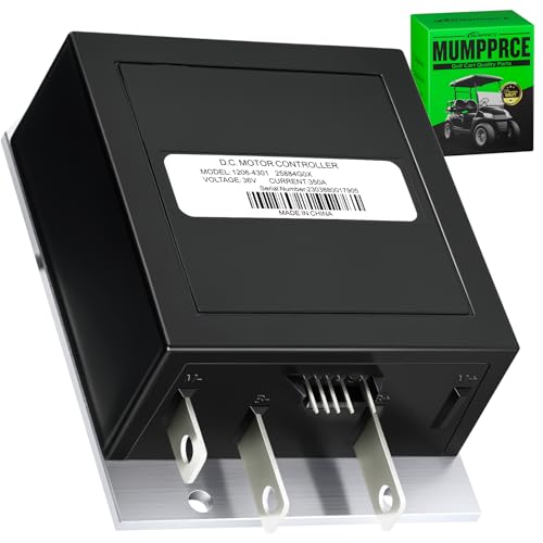 MUMPPRCE 1206-4301 EZGO Speed Controller36V 350A 5 Pin Speed Controller Compatible with Curtis E-Z-GO EZGO TXT Medalist Golf Cart with Series ITS(1994-2019) Replace OEM 25864G09 25864G03 25864G04