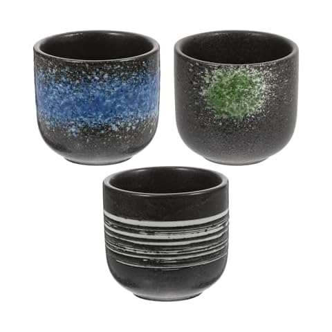 UPKOCH Handcrafted Japanese Ceramic Tea Cups Cover