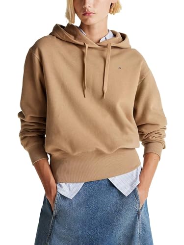 Sweat Hilfiger beige XL pull décontracté femme WW0WW44991