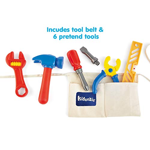 Kidoozie G02097 Little Builder Tool Belt Toy Kidoozie Toys