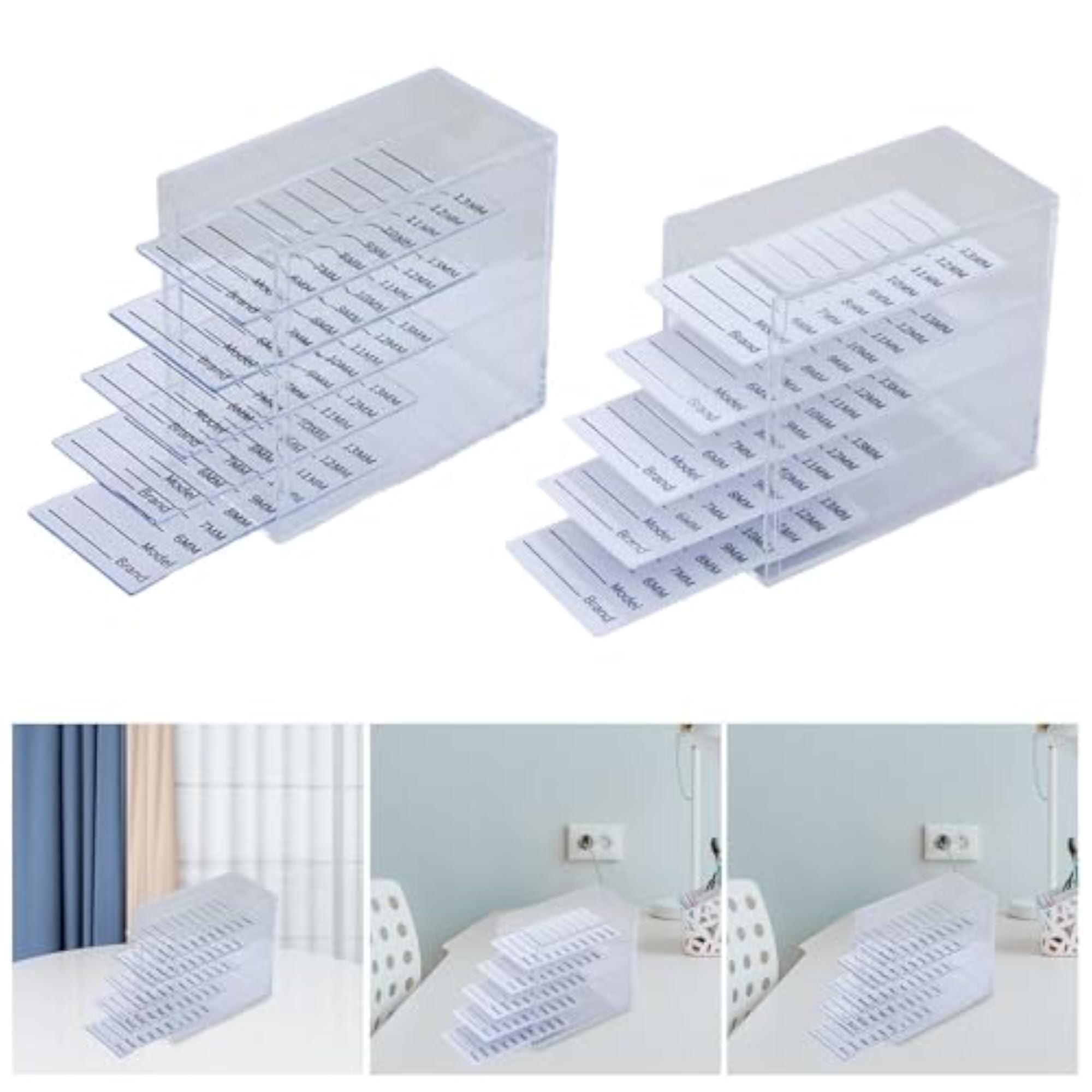 5 Layers Eyelash Storage Box Makeup Organizer