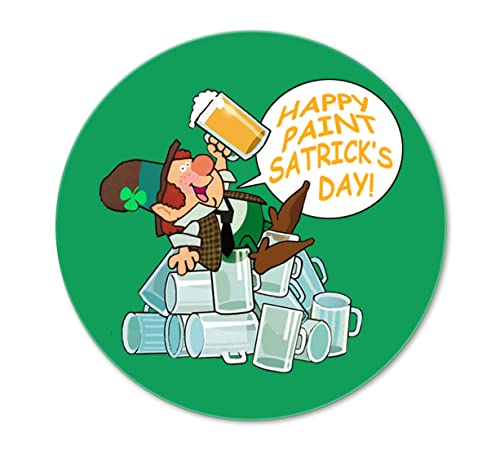 Sous-verres en papier Saint-Patrick pour protéger vos tables