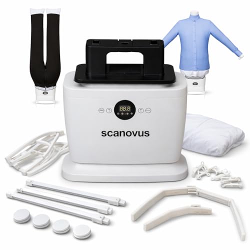Scanovus The Original Automatic Ironing Machine 4.0 | Hands-Free Clothes Dryer & Wrinkle Remover for...