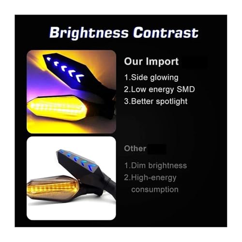 Clignotant LED pour moto : roulez visible face au manque d'éclairage - 5