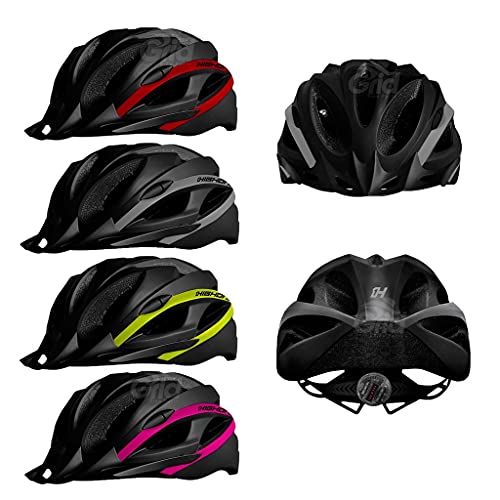 Capacete Ciclismo High One Win com Pisca Led Bicicleta Mtb Speed