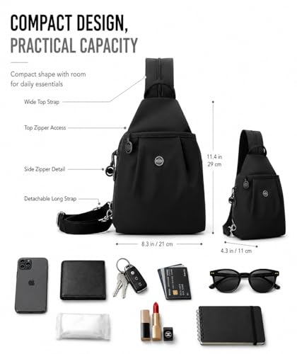 KENOFAR Sling Crossbody Bag