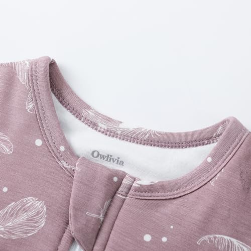 Image of Owlivia Rayon from Bamboo Baby Sleep Sack, Unisex Toddler Sleeping Bag, 1.0 TOG, Boy /Girl Wearable Blanket(3-24 Months)