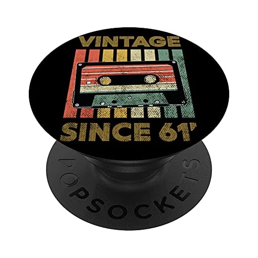 Humor original regalo de cumpleaños de 60 años Hombre 1961 PopSockets PopGrip Intercambiable