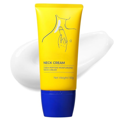 Neck Cream, Anti-Aging Neck Firming Cream, Hydrating & Tightening Treatment with Collagen, Vitamin C, Hyaluronic Acid, Reduces Wrinkles, Lifts & Smooths Skin (1)