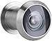 Produktbild Zerodis Türspion mit Sichtschutz Door Viewer Security Peek Peephole optisches Glas 220 Grad Weitwinkel(Gebürstetes Silber)
