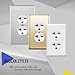 ENERLITES Duplex Receptacle, 20 Amp Electrical Wall Outlet, Industrial Grade, 2-Pole, 3-Wire, 20A 250V, UL Listed, 62081-W, White