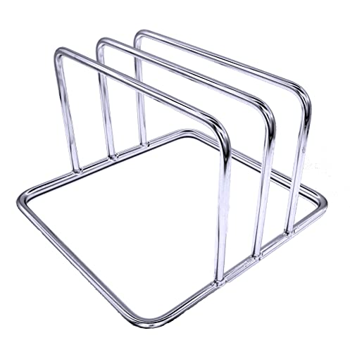 大竹産業 まな板スタンド まな板立て 2枚立て 極厚ステンレス シルバー 日本製 燕三条製