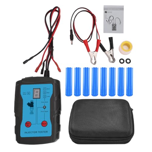 Herramienta de limpieza para probador de inyectores de automoviles con kit de 8 adaptadores