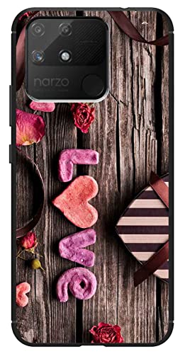 Image of Amazon Brand - Solimo Mobile Case Rubber Pouch for Realme Narzo 50A (SOLRMN50ACF0048 Multicolor)