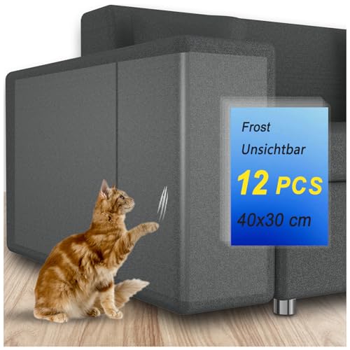 Kratzschutz Sofa Katze 12 StüCk 30cm*40cm, Katzen Sofa Couch Kratzschutz TüR Wand Hund