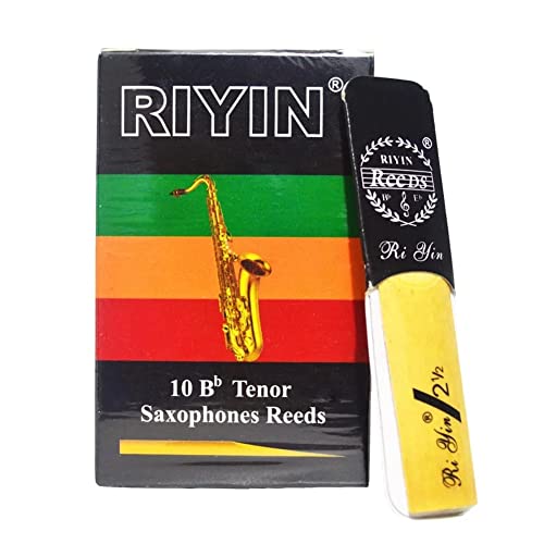 2BOX 20pcs Alto Sax Saxophone Reeds 3 Reed, Alto bE Saxophone Reeds Lade Bamboo 3 Reed Strength 3 for Clarinet, Soprano or Alto Sax