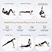 Sit up Bar Foot Holder Heigh Adjustable, Portable Sit Up Exercise Equipment with 2 Strong Suction Cups, Ab Machine for Home Workout for Men and Women