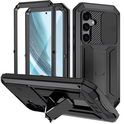 Coque en métal pour Samsung S25 Plus protection intégrale outdoor
