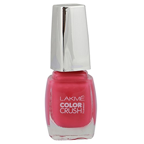 Image of Lakme True Wear Color Crush Nail Color, Red 24, 9ml & Lakme True Wear Color Crush Nail Color, Pinks 18, 9ml