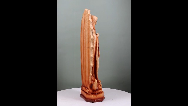 Estatua de Nuestra Señora de Guadalupe de 11.75 pulgadas miniatura 7