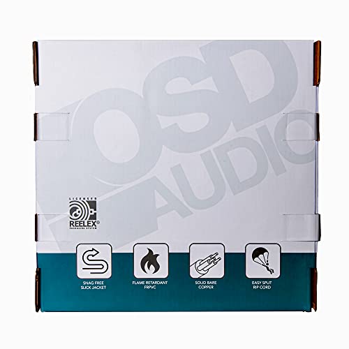 Cable Ethernet Cat6 OSD Audio 1000 ft 23AWG Cobre Blanco miniatura 5