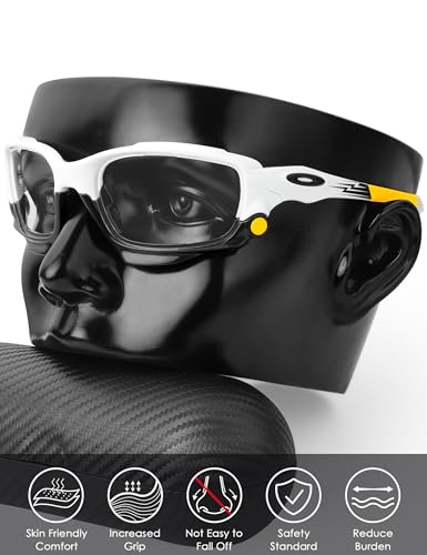 Image of BLAZERBUCK Replacement Earsocks & Bolt for Oakley Jawbone /Racing Jacket /Split Jacket Sunglasses - Yellow