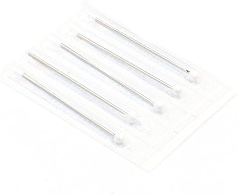 BodyJewelryOnline LionGothic Sealed Body Piercing Needles, 100% Sterilized [5 Pieces Set], 14 Gauge Thickness, Stainless Surgical Steel, Hypoallergenic, Nickel-Free, User Friendly