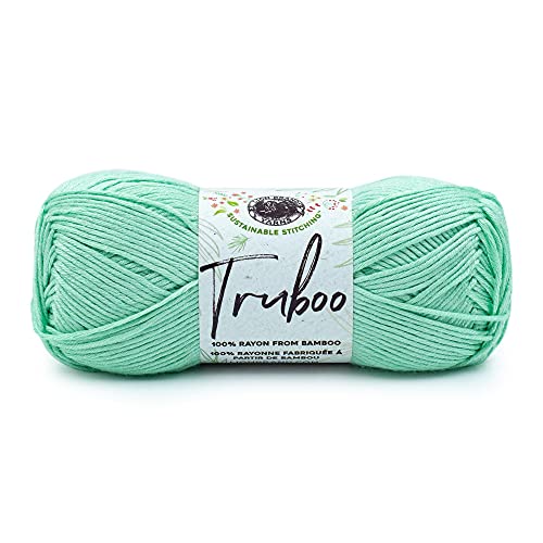 Image of (1 Skein) Lion Brand Yarn Truboo Yarn, Mint