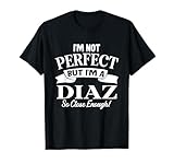 Team Diaz Family Member Unisex-Adults and Kids T-Shirt Black Small