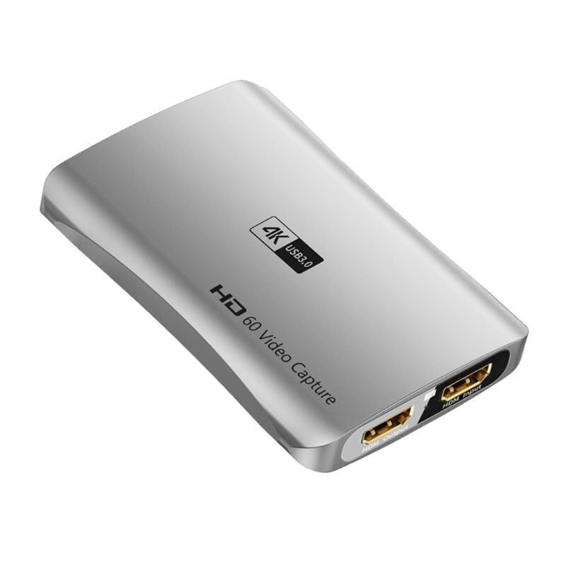FORIDA Audio/Video Capture Card 4K 60Hz Loop-Out Mixing for SLR Camera & Game Console Live Streaming High-Definition Recording-image-27