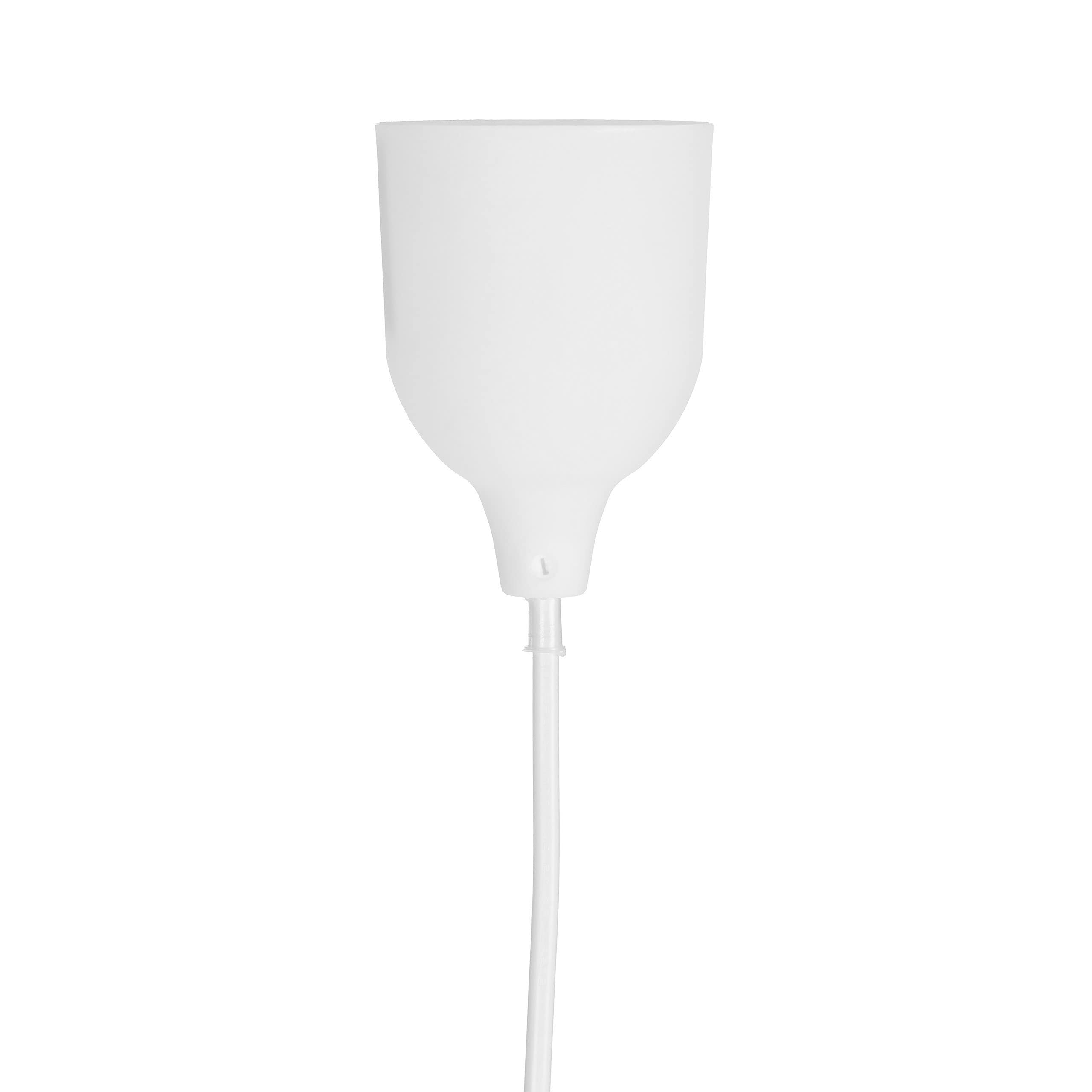 Relaxdays Luminaire, Abat-Jour orné de Licornes, Douille E27, HD env. 158 x 35 cm, pour Chambre d'enfant, Rose