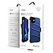 Zizo Bolt Cover - Case for iPhone 11 with Military Grade + Glass Screen Protector & Kickstand and Holster (Blue/Black)