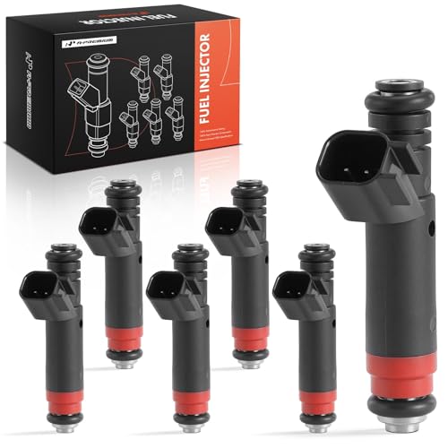 A-Premium Fuel Injectors Set of 6 Compatible with Jeep TJ Se
