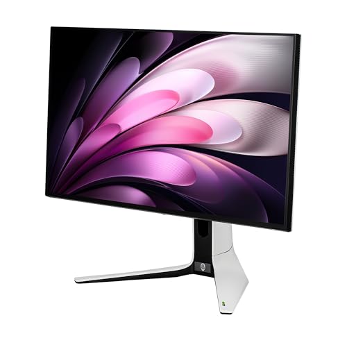 Image of Alienware AW2723DF 27-Inch Gaming Monitor (2560 x 1440p) at 280Hz Display (Lunar Light) (2 Pack) Bundle with MK540 Advanced Wireless Keyboard and Mouse Combo, Black + Cleaning Kit + More