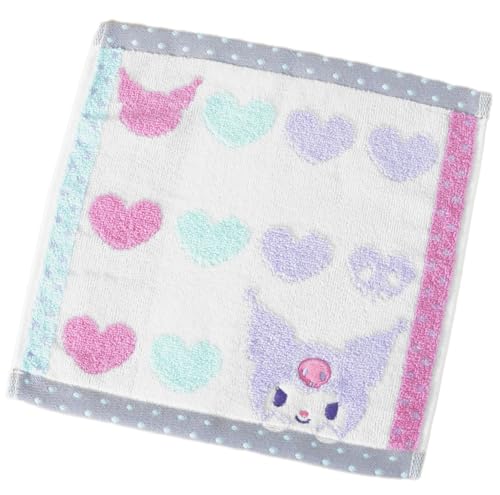 内野 サンリオ ひょっこりフェイス タオルハンカチ 約25×25cm アイボリー クロミ 4806V051 I