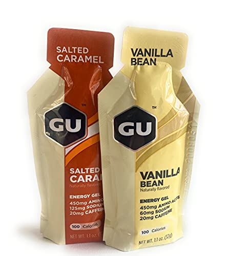 Gu Energy Original Sports Nutrition Energy Gel, Sample Pack, 10 Count #TOP1