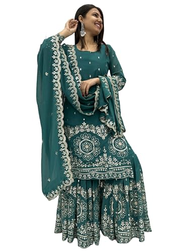 Combinaison Georgette broderie lourde femme : confort et chic