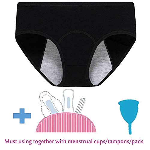 Demifill Teen Girls Period Underwear Cotton Soft Women Panties For Teens Briefs3
