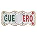 caballobronco Placa para Sombrero Guerrero Tricolor PLA-GUE