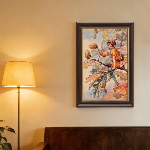 Impression sur toile fée gland cadre suspendu grand format décoration murale - 4